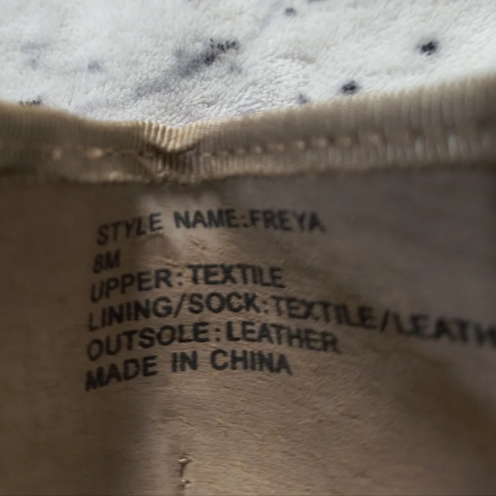 Kate Spade Freya Gold Roasted Peanut Ballet Flats - US 8 defaced